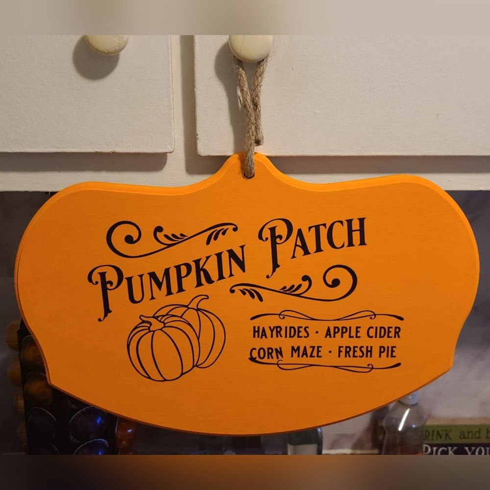 Pumpkin Patch Sign